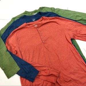 Long Sleeve Shirt Lot of 3 size Large